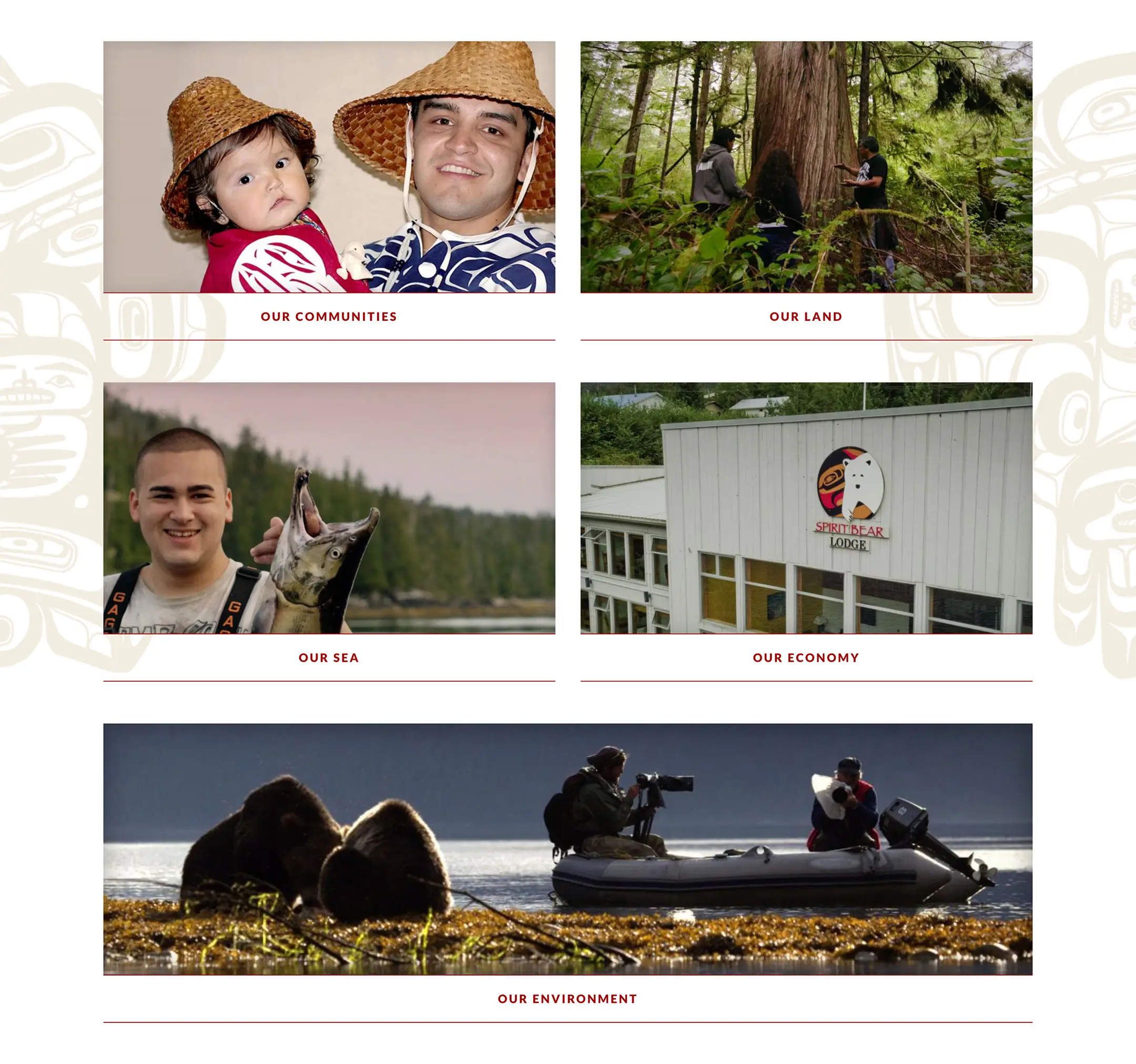 Coastal First Nations website homepage
