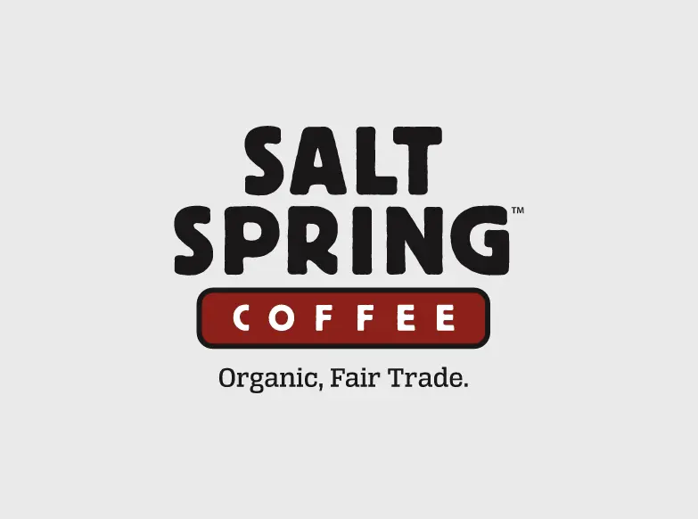 Alternate Salt Spring Coffee logo design