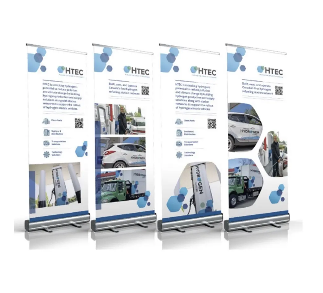 HTEC promotional banner designs