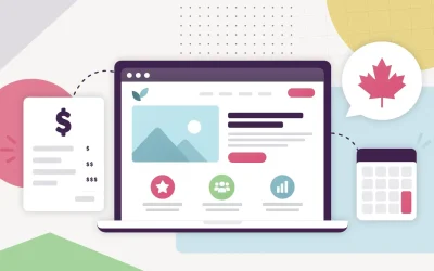 How much does a small business website cost in Canada?